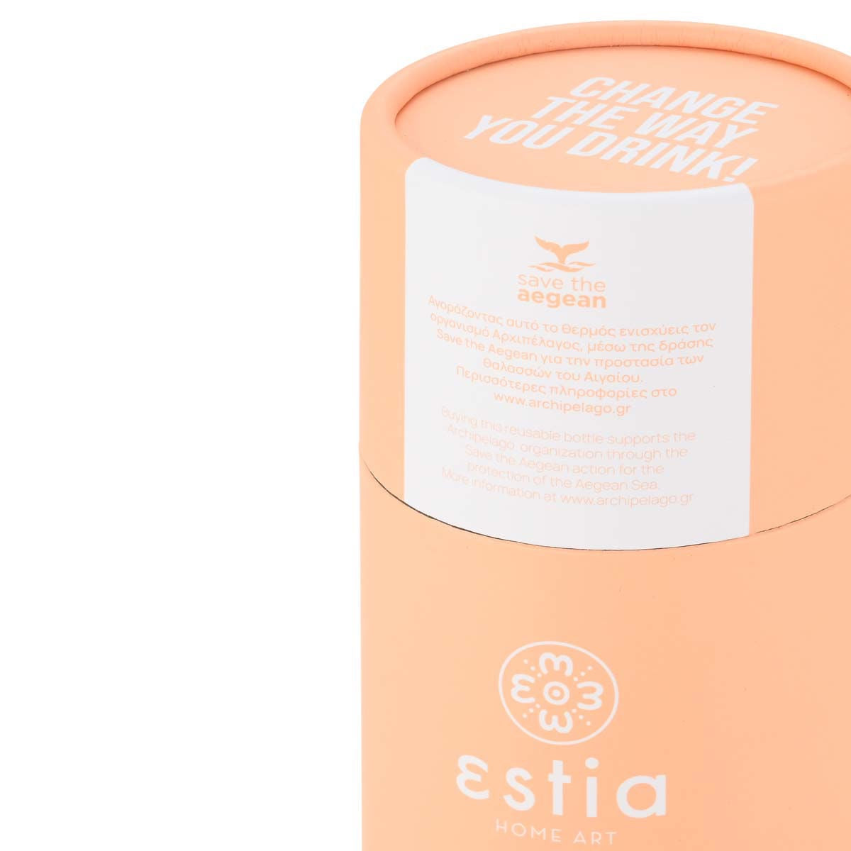 Travel Flask Peach Fuzz 500ml