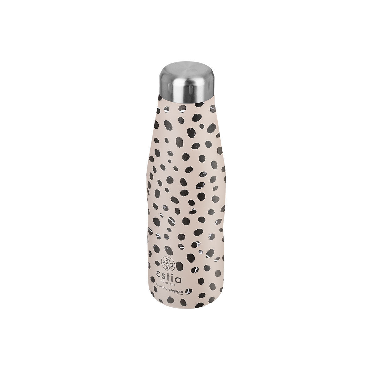 Travel Flask Leopard Taupe 500ml