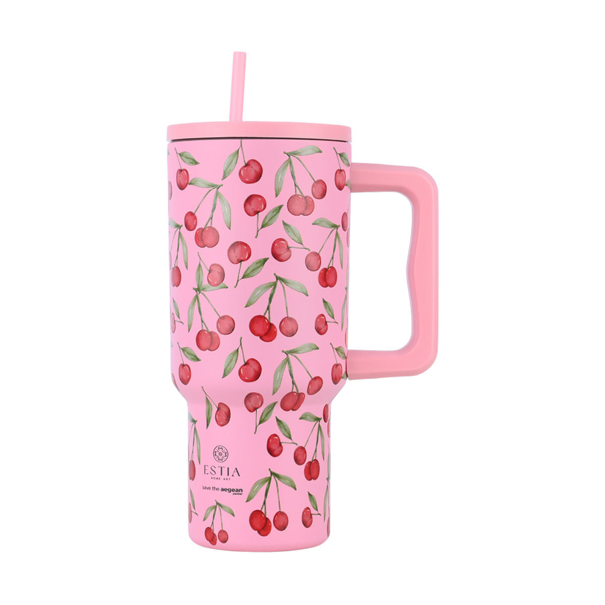 StrawTumbler XL Cherry Rose 900ml