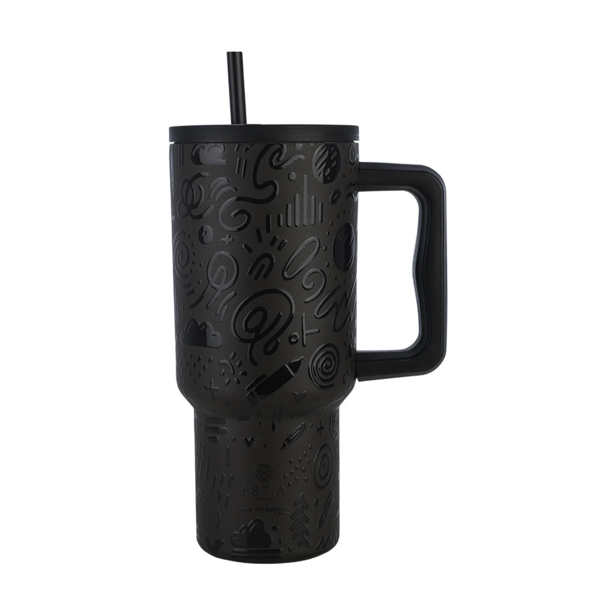 StrawTumbler XL Noir Echo 900ml