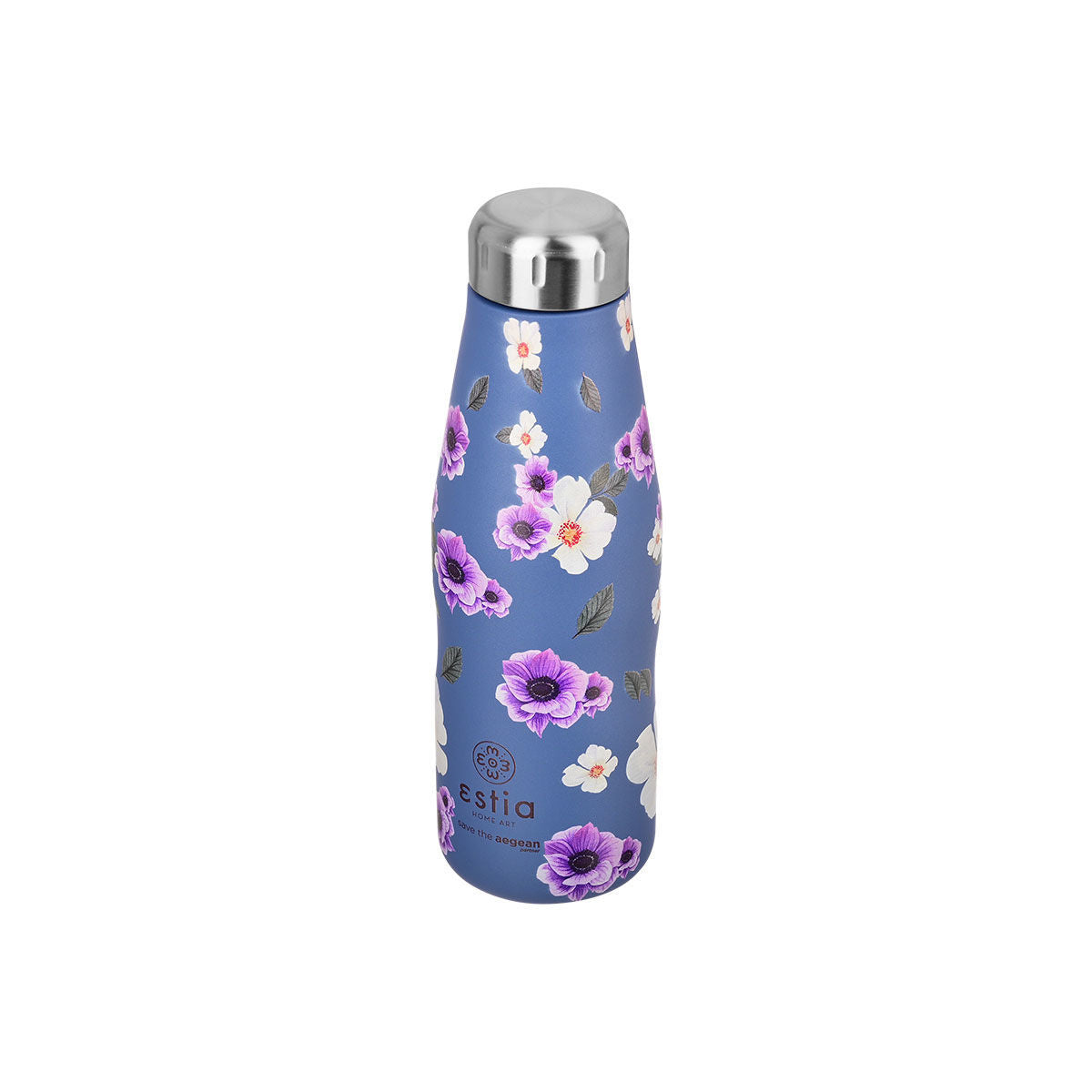 Travel Flask Garden Blue 500ml