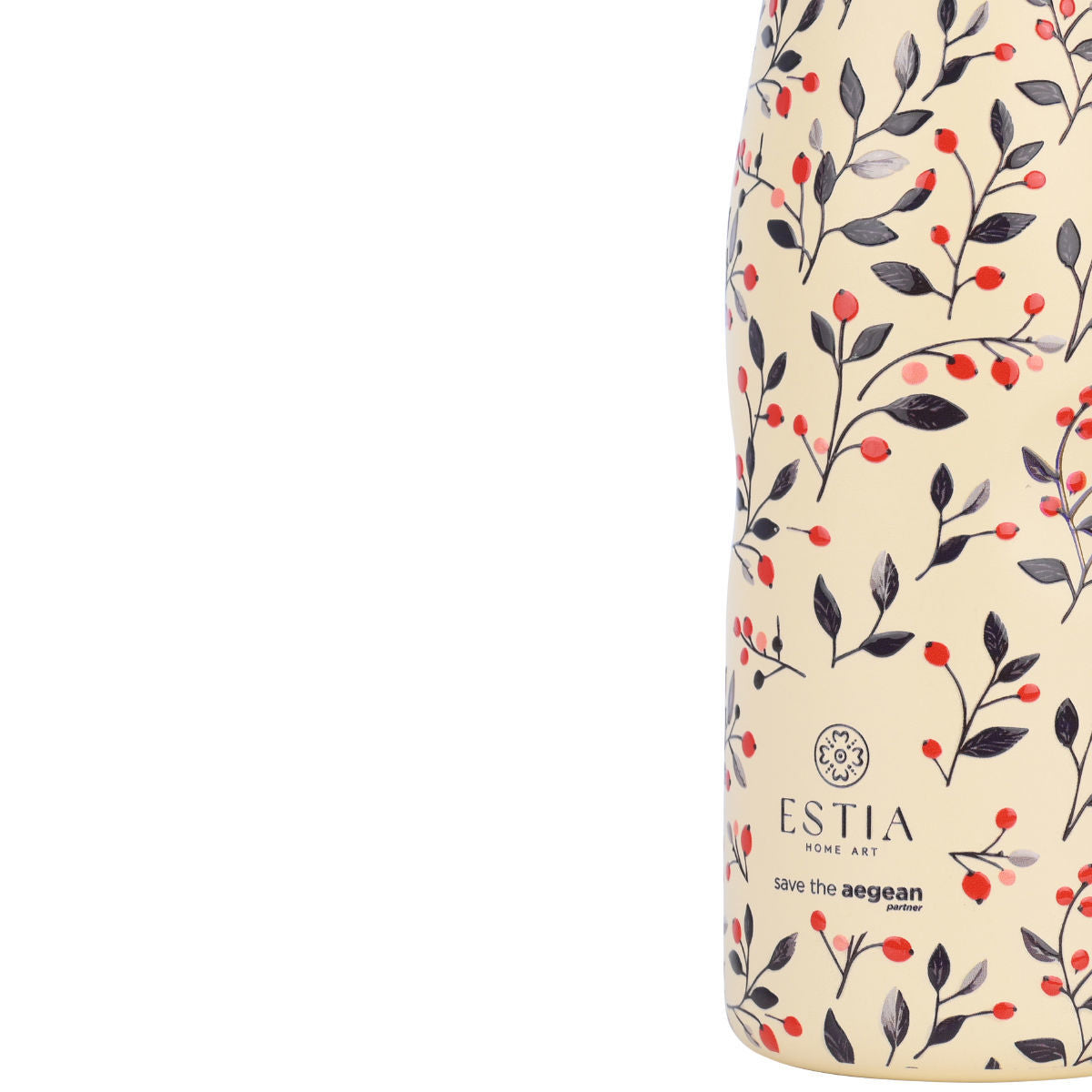 Travel Flask Bloom Beige 500ml
