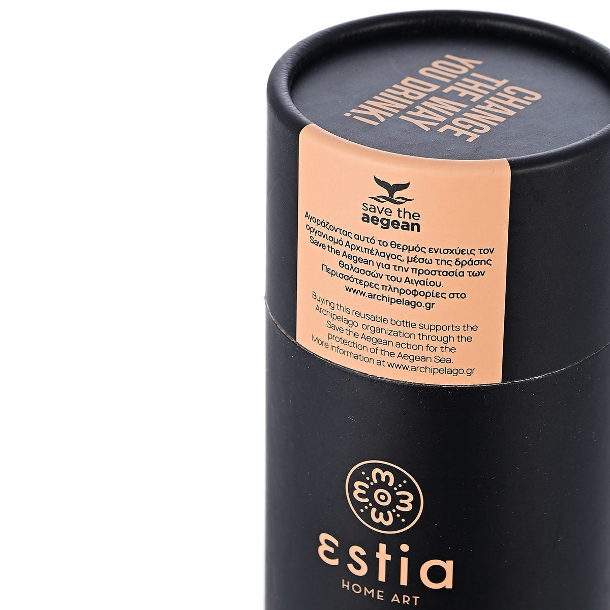 Travel Flask Midnight Black 500ml