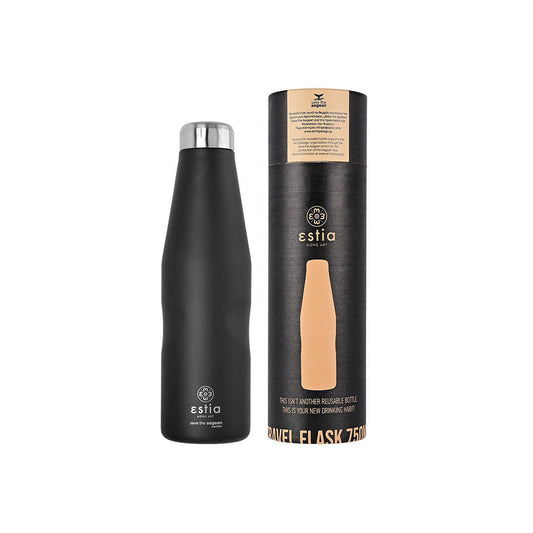Travel Flask Midnight Black 750ml