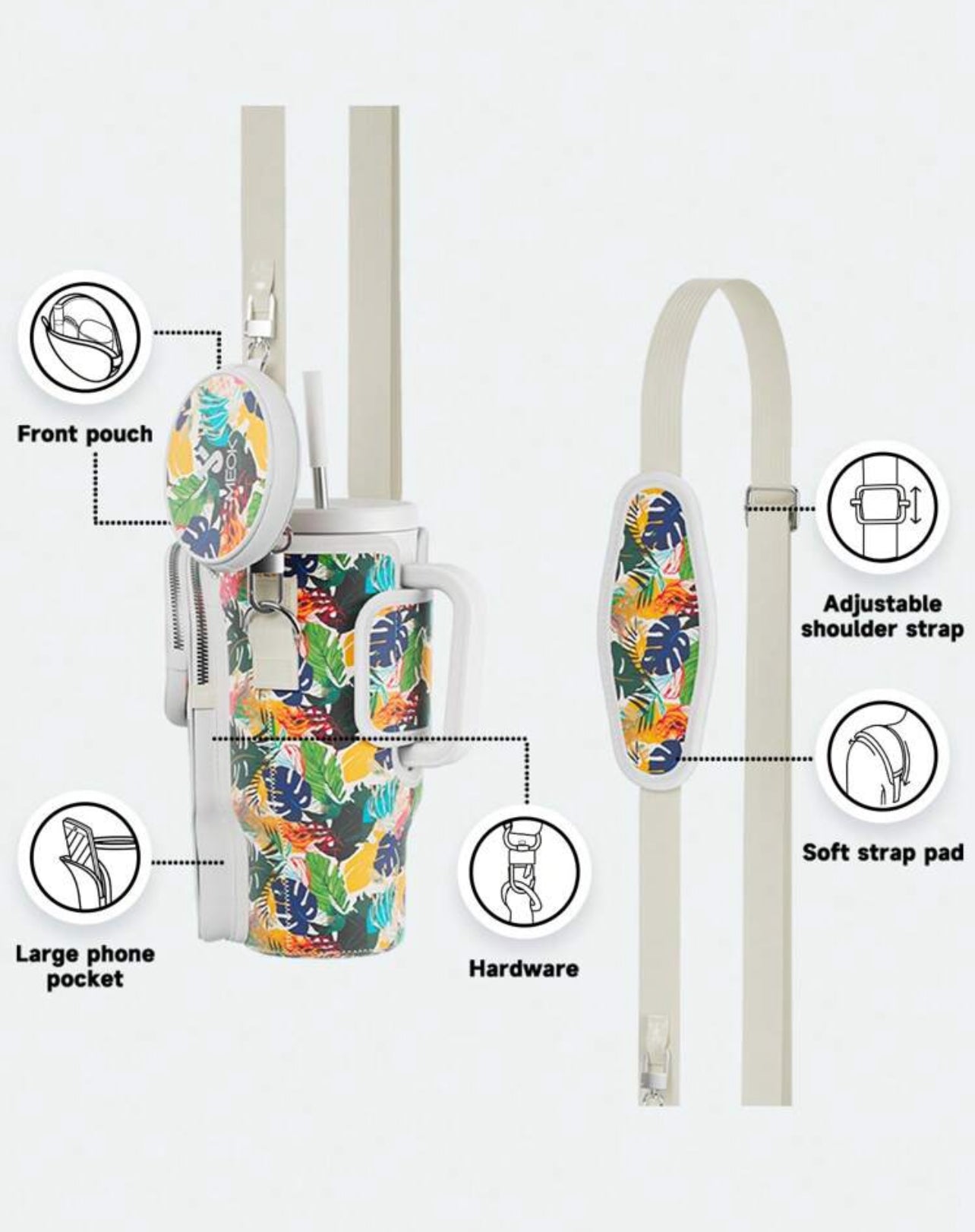 Τσάντα μεταφοράς Tumbler Leaf