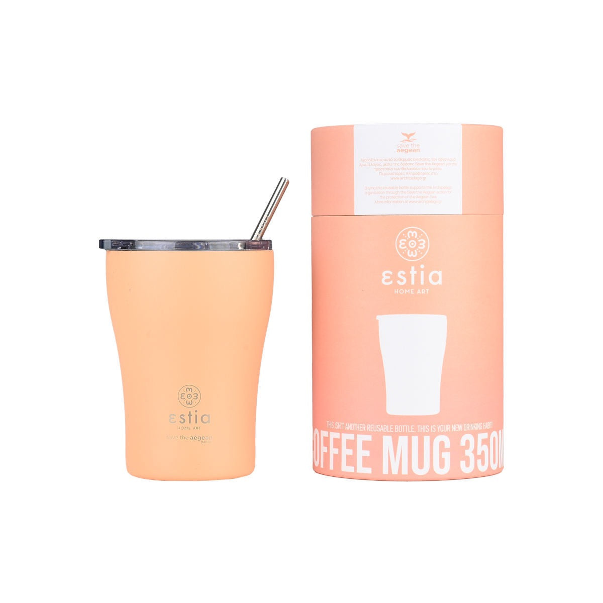 Coffee Mug Peach Fuzz 350ml