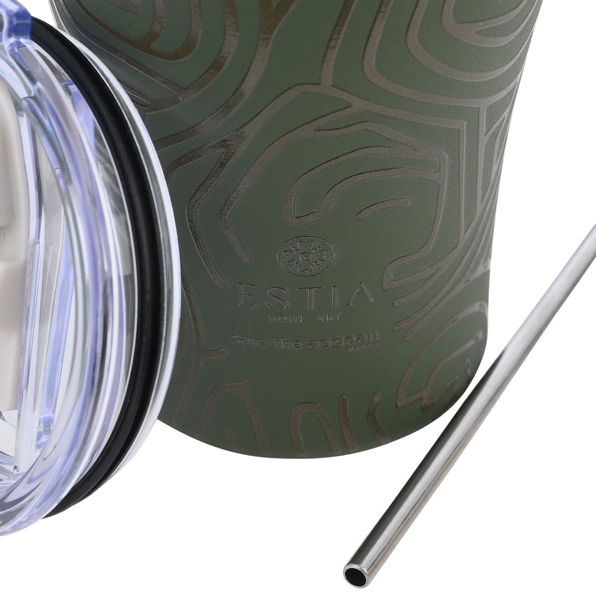 Coffee Mug Olive Flow 350ml