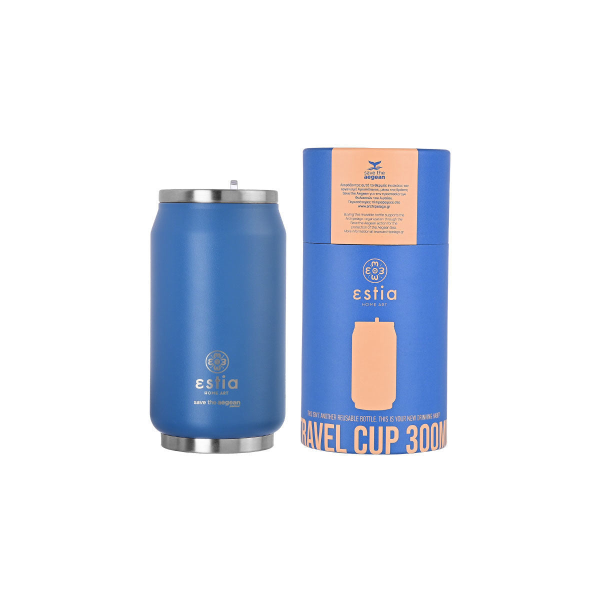 Travel Cup Denim Blue 300ml