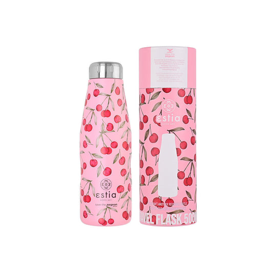 Travel Flask Cherry Rose 500ml