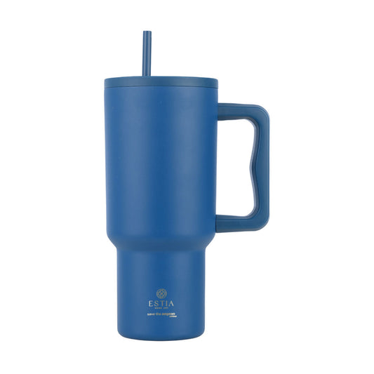 StrawTumbler XL Denim Blue 900ml