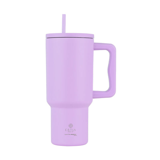 StrawTumbler XL Lavender Purple 900ml