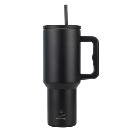 StrawTumbler XL Midnight Black 1200ml