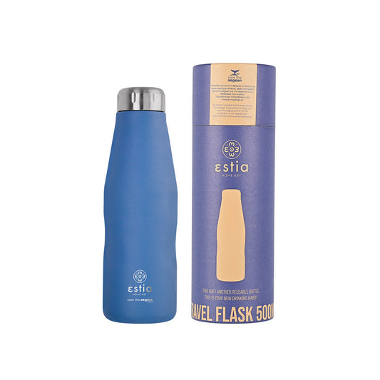 Travel Flask Denim Blue 500ml