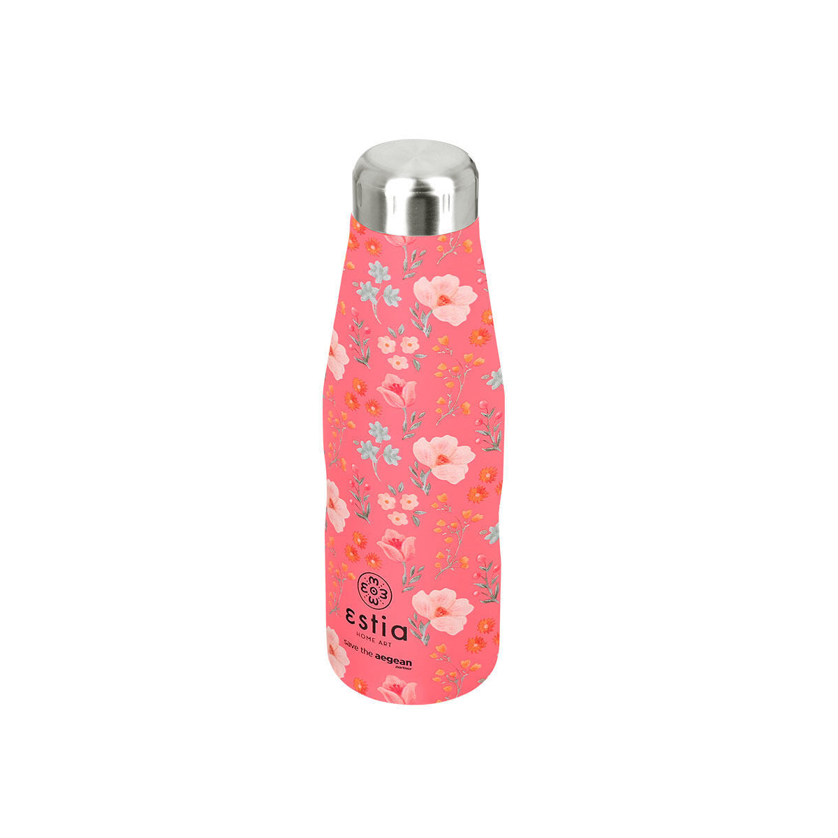Travel Flask Bouquet Coral 500ml