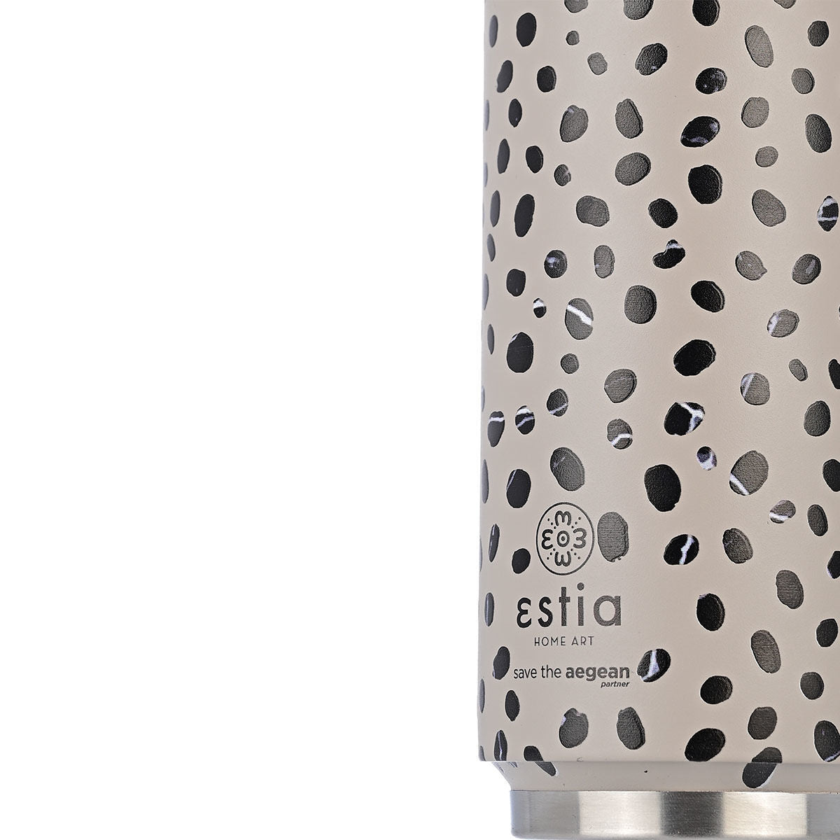 Travel Cup Leopard Taupe 500ml