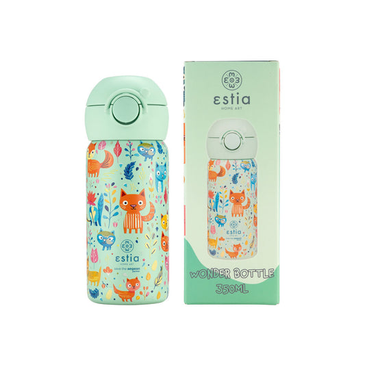Θερμός Παιδικό Feline Foliage 350ml