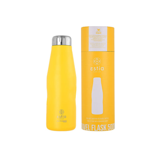 Travel Flask Pineapple Yellow 500ml